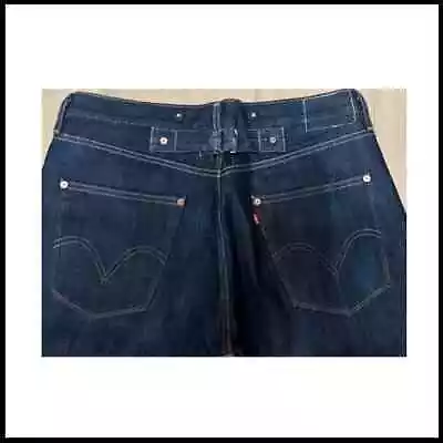 RARE! Vintage Levis Denim Men's Jeans Buckle Back Dark Blue Like New! Rockabilly • $217.86