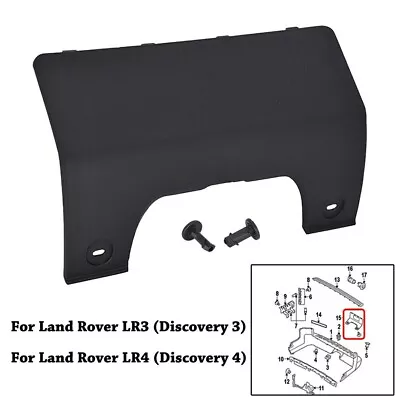 For Discovery 3 & 4 Rear Bumper Tow Cover Package 2 X Fixed Clips • $40.94