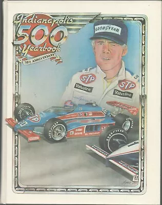 1982 Hungness Yearbook Indy 500 Indianapolis 10th Anniv.  Johncock Mears Penske • $13.95