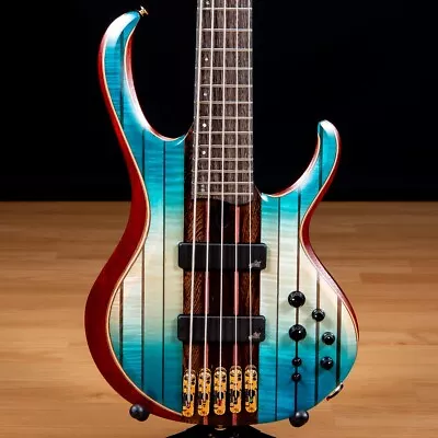 Ibanez Premium BTB1935 5-String Electric Bass - Caribbean Islet Low Gloss SN ... • $1899.99