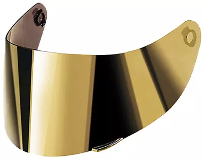 GDM Demon Motorcycle Helmet GOLD Replacement Shield Visor • $29.95