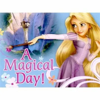 Disney Tangled  Rapunzel  - Birthday Party Invitations - Children's Party • £3.79