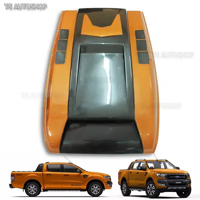 Orange Turbo Scoop Fake Cover For Ford Ranger Facelift Px2 Mk2 Wildtrak 2016 17 • $454.59