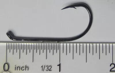 50 Gamakatsu Baitholder Hooks 05413 3/0 NSB Black Nickel Finish • $19.99