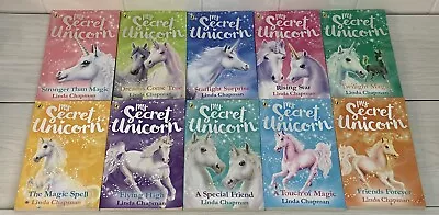 My Secret Unicorn Book Bundle X10 By Linda Chapman Paperbacks • £9.80