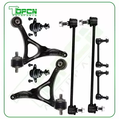 $93.99 • Buy Fits 2003 04-2011 Volvo XC90 8PCS Front Lower Control Arms Sway Bars Ball Joints
