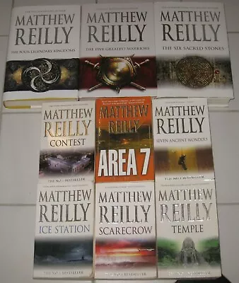 Matthew Reilly: Scarecrow Greatest Warriors Contest Temple Area 7 Legendary • $974.95