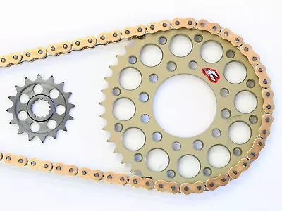$230 • Buy Renthal Sprockets 520 Conversion EK MVXZ2 Chain 2011-2018 Kawasaki ZX10R