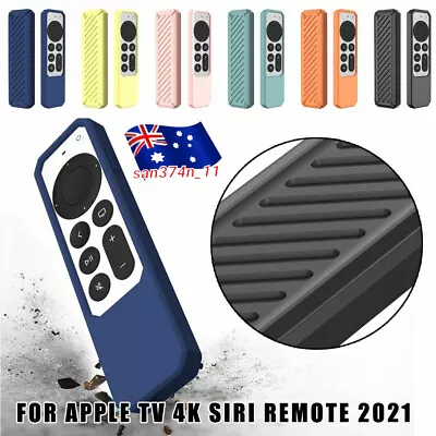 $13.75 • Buy 2In1 Silicone Remote Protective Case For Apple TV 4K 2nd Gen Siri 2022 Air Tag