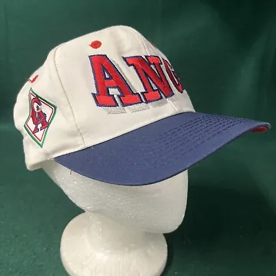 Vintage California Angels The Game White Snapback Hat Cap Official MLB • $39.99