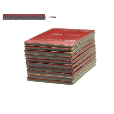 3M DOUBLE SIDED STICKY PADS Strong VHB Adhesive Mounting Tape 30mm X 40mm X 2mm • £6.95