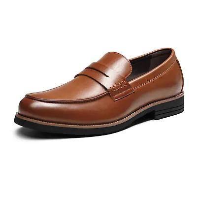 Men Loafer Shoes Dress Shoes Slip-on Penny Business Formal Shoes Size • $33.99
