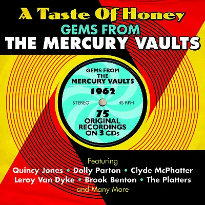 A Taste Of Honey - Gems From The Mercury Vaults - Brook Benton - 3 Cds - New!! • £5.89