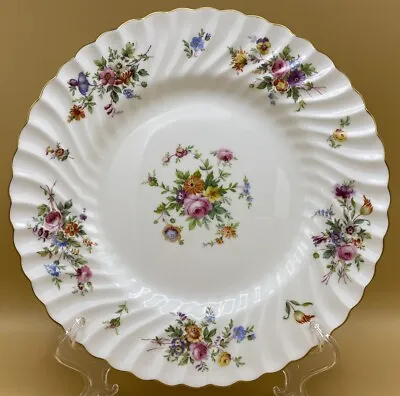 Minton Marlow Dinner Plate (s) Globe Backstamp Flowers • $8.99