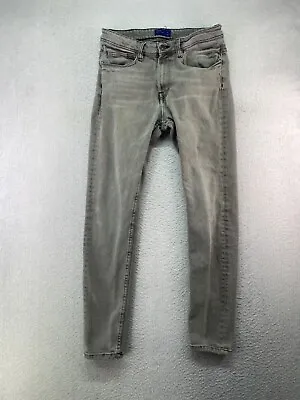 Zara Mens Size 31x30 Gray Skinny Leg Denim Jeans * • $16.95