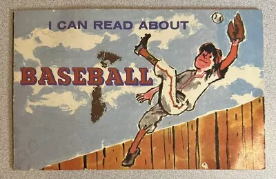 I Can Read About Baseball Book By Robyn Supraner 1975 • $5.95