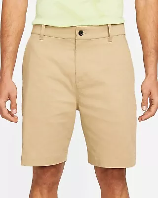 Nike Dri-FIT UV Men's 9  Golf Chino Shorts  Parachute Beige Running Waist 40  • $34.99