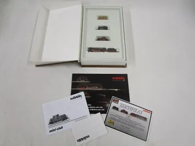 Marklin Micro Club 40th Anniversary Train Set Z Scale W/ Original Box & COA • $282.88