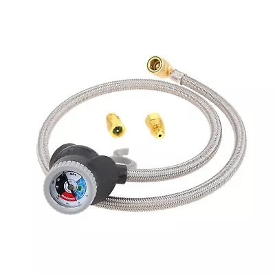 R134A Car AC Air Conditioner Charge Hose With Gauge Car HVAC Recharge Kit • $23.08