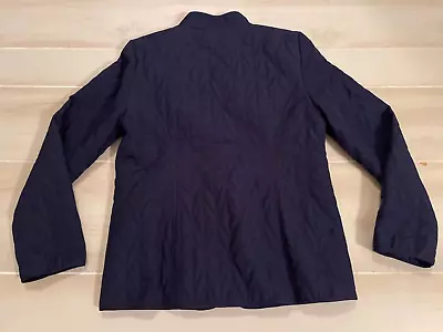 Chico’s Blue Quilted Full Zip Jacket Size 0 US 4 Women’s • $15