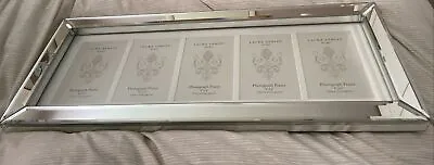 Laura Ashley Five Mirror Photo Frame New Never Used Good Condition • £45