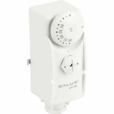 Salus CT100 Cylinder Pipe Mechanical Thermostat For Hot Water Cylinder Control • £11.49