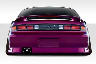 Duraflex B-Sport Wide Body Rear Bumper Cover - 1 Piece For 1995-1998 240SX S14  • $424