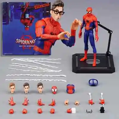 Spiderman Into The Spider-verse Action Figures Sv Peter B. Parker Sentinel Miles • $27.86