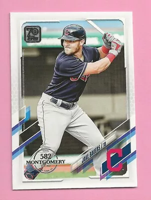 2021 Topps 582 Montgomery Club Foil Stamp #176 Jake Bauers Cleveland Indians • $1.39