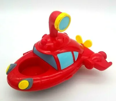 £26.26 • Buy Disney Little Einstein's Pat Pat Rocket Plastic Bath Tub Red Toy Submarine 2006