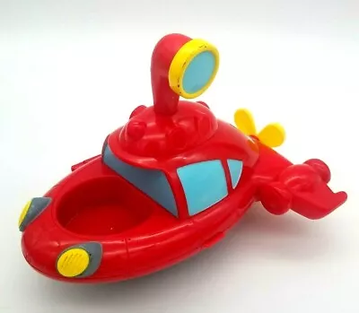 £27.72 • Buy Disney Little Einstein's Pat Pat Rocket Plastic Bath Tub Red Toy Submarine 2006