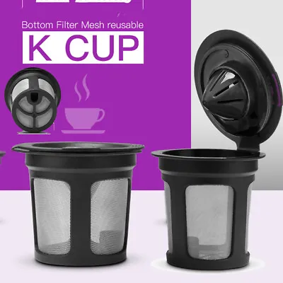 3x Reusable K-Cups For Keurig K-Cups 2.0 1.0 Refillable Coffee Filters Pods US • $7.99