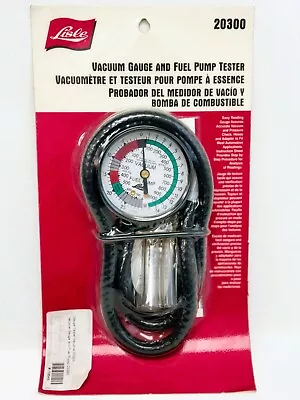 Vaccum Gauge And Fuel Pump Tester Lisle 20300 • $32.34