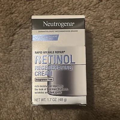 Neutrogena Rapid Wrinkle Repair Retinol Regenerating Cream Fragrance-Free 1.7OZ • $20