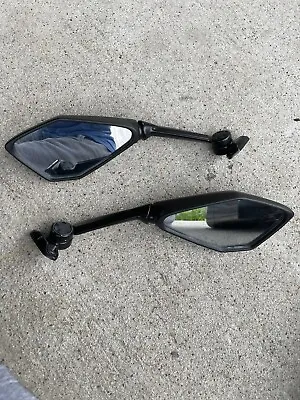 $80 • Buy 19-23 2019 2020 Kawasaki Ninja Zx6r Zx 636 Right Left Side Rear View Mirrors Oem