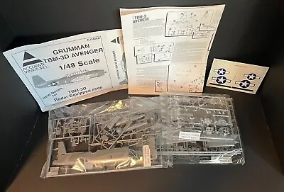 Accurate Miniatures  AJ340-6B 1/48 Grumman TBM-3D Avenger Open:Parts Sealed • $35