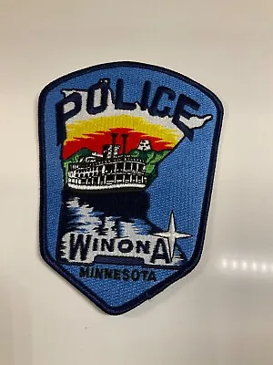 Winona  Police State Minnesota MN Colorful Steamboat • $8.99