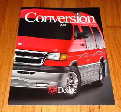 Original 2002 Dodge Ram Conversion Van Sales Brochure Catalog • $11.99