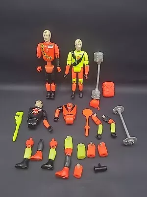 Vintage 1991-92 Crash Test Dummies Figures Slick Spin Accessories Spare Limbs • £29.95