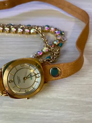 Watch On Belt With Crystals La Mer • $8