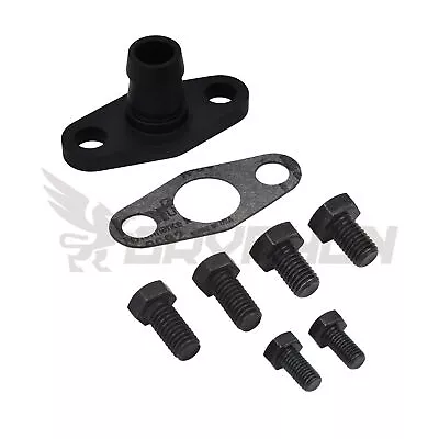 3/4  Barb Turbo Oil Drain Return Flange Kit T67-25G TE06H TD07S TD08 T88H T78 • $39.09