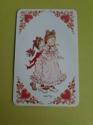 $3.50 • Buy Genuine Vintage,Swap/playing Cards, 70s,  Sarah  Kay.   Blank Back.