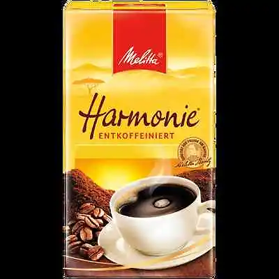 Melitta Harmonie German Coffee Decaffeinated Deutscher Kaffee 500 G 17.63oz New • $19.95