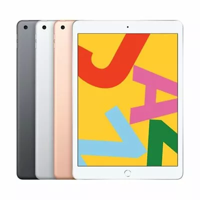 Apple IPad 7 - 32GB 128GB - All Colors - Good Condition • $166