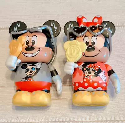 Disney Parks Mickey Mouse & Minnie Mouse Vinylmation Set Tokyo Japan • $84