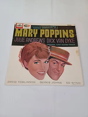 Walt Disney’s Mary Poppins Original Cast Soundtrack Vinyl LP Album 1964 CLP1794 • £10