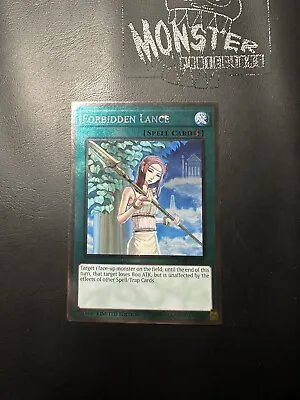 Yugioh Forbidden Lance Platinum Rare Nkrt-en042 Limited Edition • £4.89