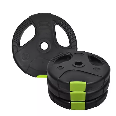 2.5kg X 4 Standard PVC Coated Weight Plate -  Ez Dual Grip- 26.5 Hole Diameter • $29.95