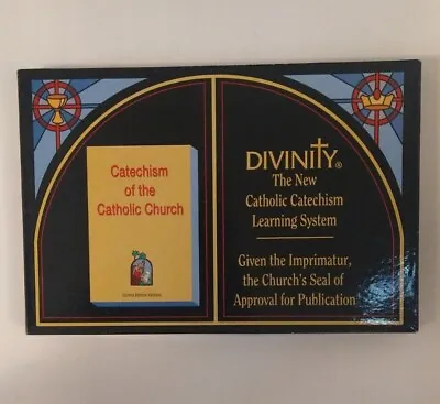 Divinity The New Roman Catholic Catechism Learning System Bible Study Board Game • $17.99