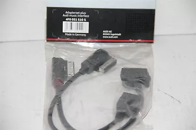 £43.45 • Buy Audi IPod / Media Cable A1 A3 A4 A6 A7 A8 Q3 Q5 4F0051510S New Genuine Audi Part